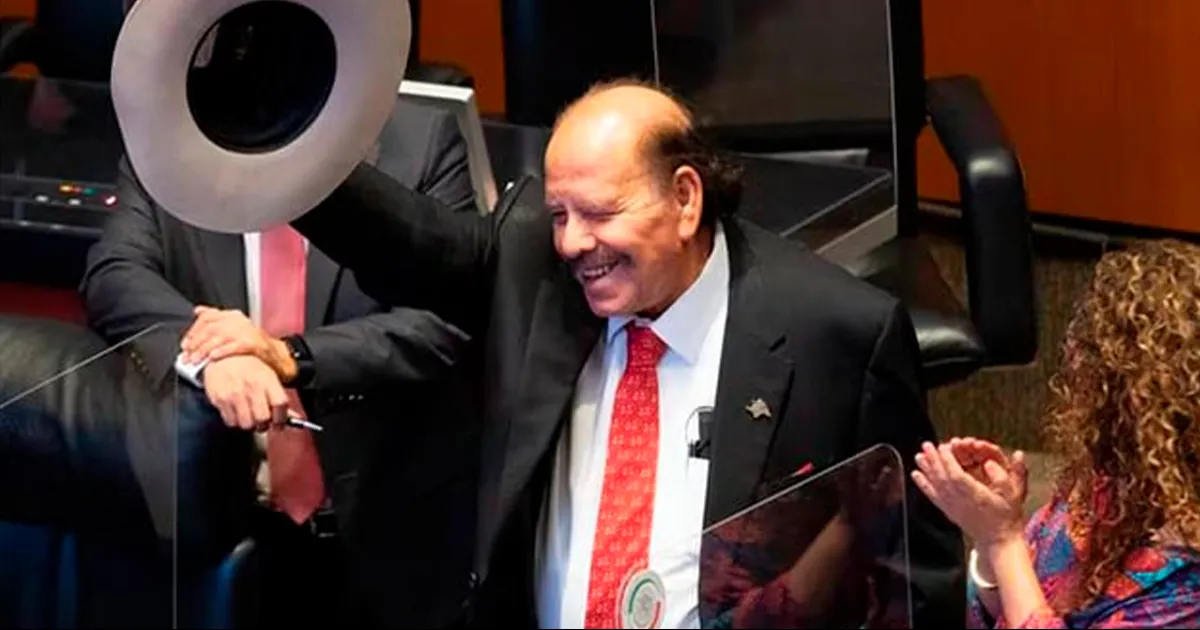 Armando Guadiana solicitó licencia del Senado por tiempo indefinido a partir de octubre de 2023.