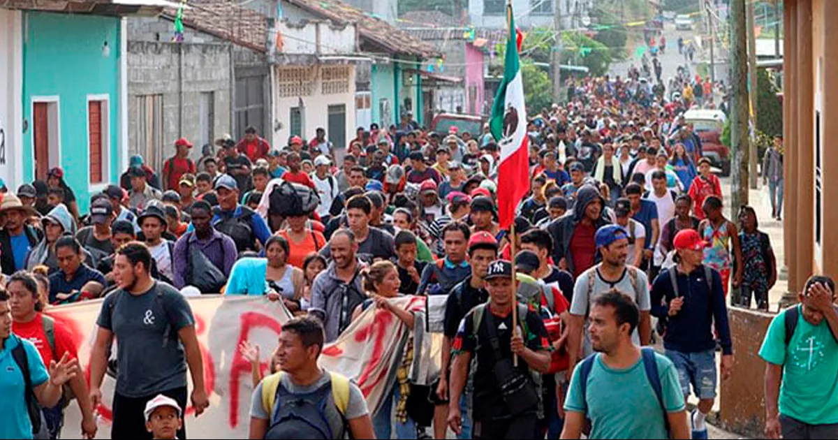 Sus declaraciones se producen durante el avance de la caravana migrante que partió en Nochebuena desde Tapachula.