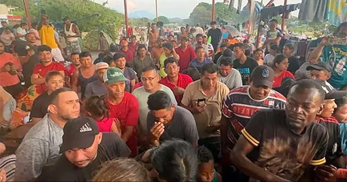 Se desintegra caravana en Chiapas tras promesa del INM