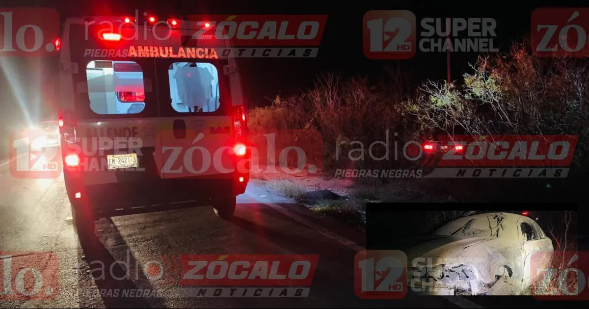 Muere al impactarse con otro auto y volcar en Villa Unión