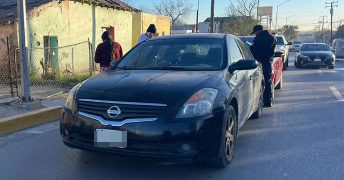 Se registra choque por alcance en Acuña