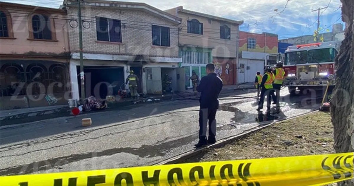El hecho generó una fuerte movilización de las autoridades, pues trascendió que en la propiedad se vendía pirotecnia