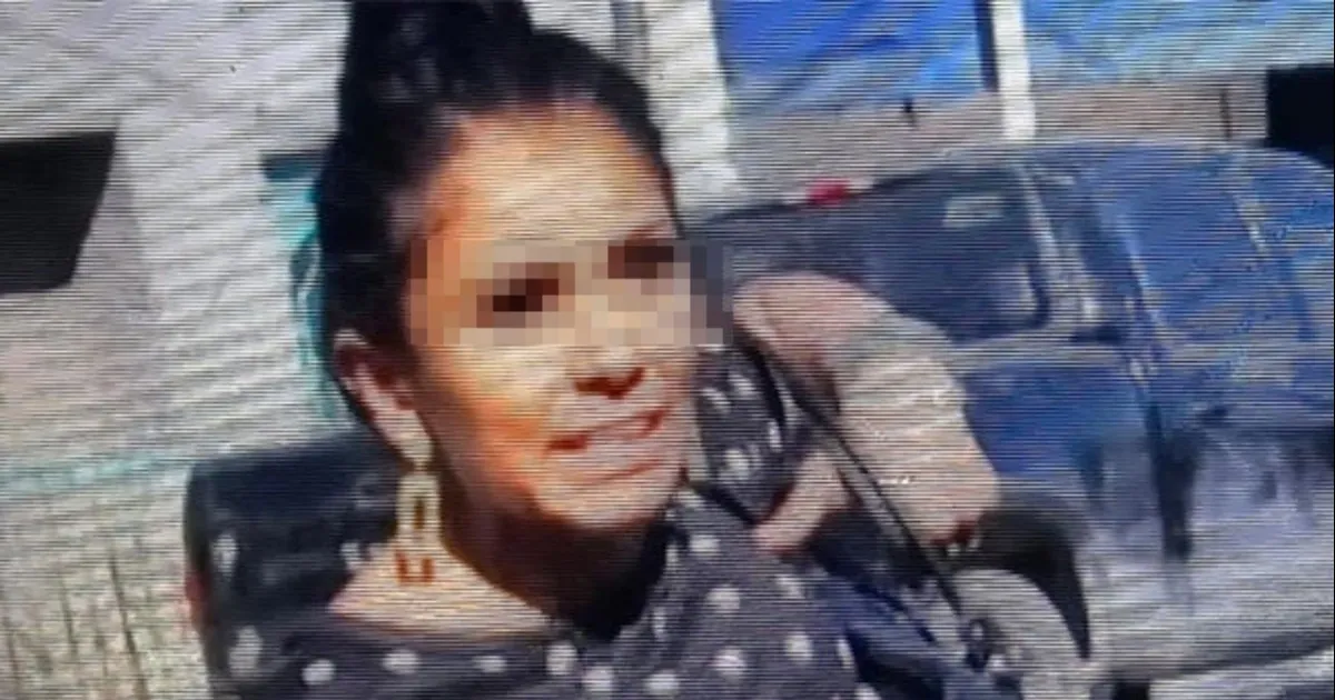 Una hija de la nueva afectada envió una fotografía que captó la cámara de seguridad instalada con su vecina