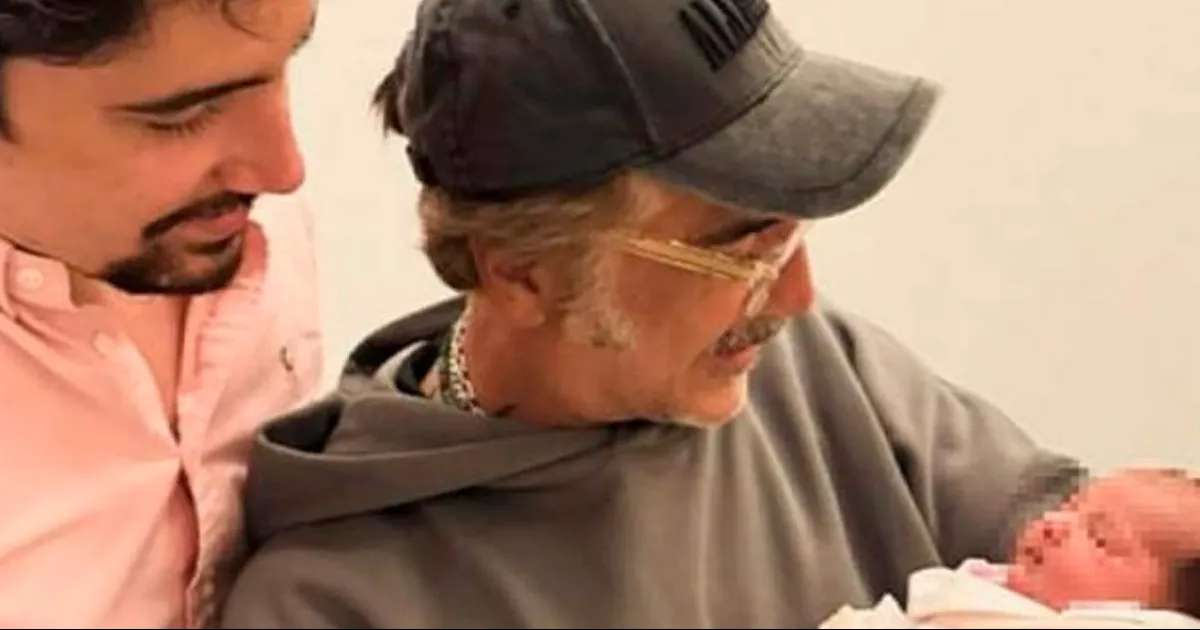 Disfruta ‘El Potrillo’ ser abuelo; conoce a su tercera nieta