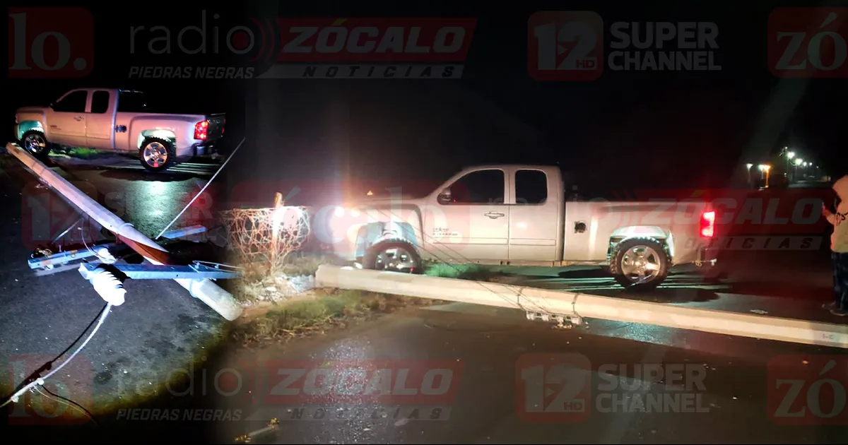 Afortunadamente el conductor resultó ileso.