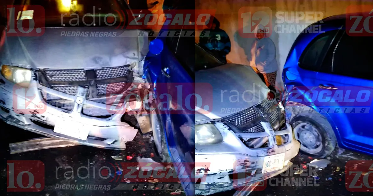 Es el segundo accidente que se registra la mañana de este domingo.