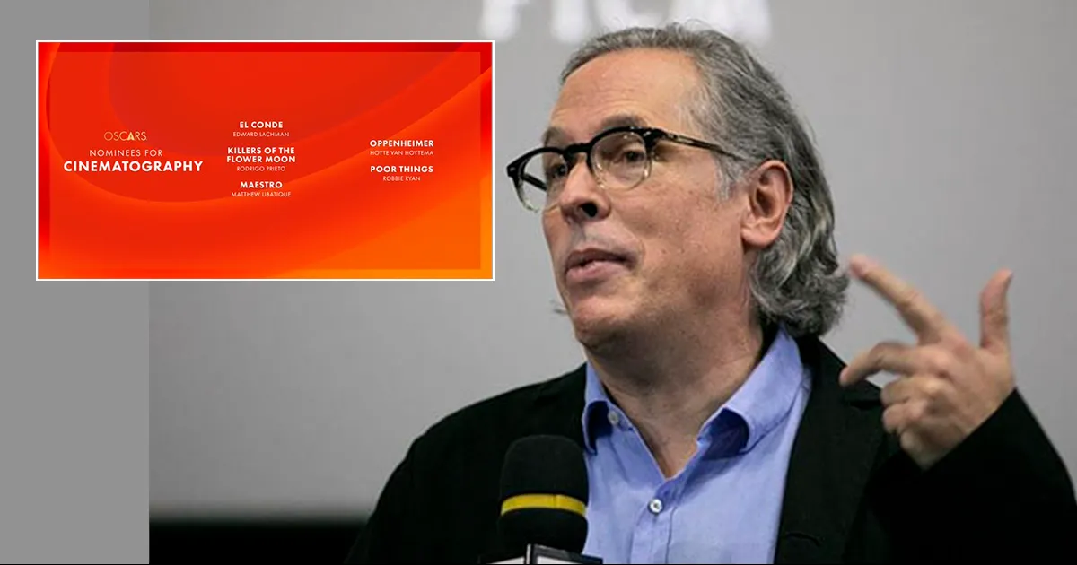 Esta es la cuarta candidatura que acumula en su trayectoria, quien anteriormente había sido nominado por ‘Brokeback Mountain’, ‘Silence’ y ‘The Irishman’.