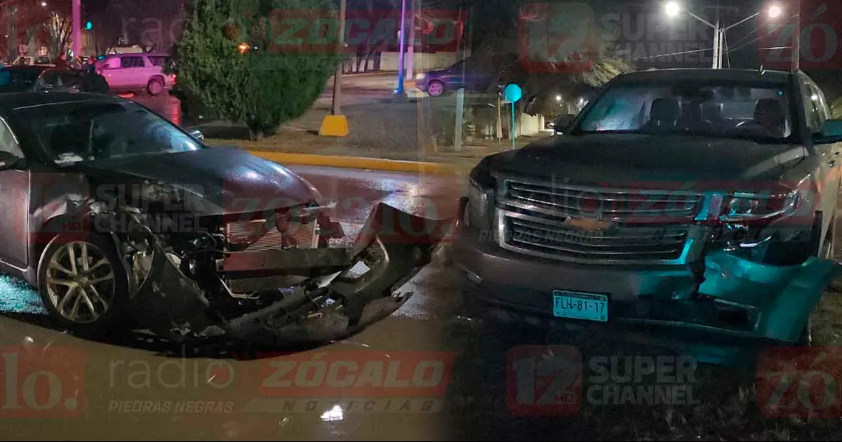 Se registra aparatoso accidente sobre el Bulevar República