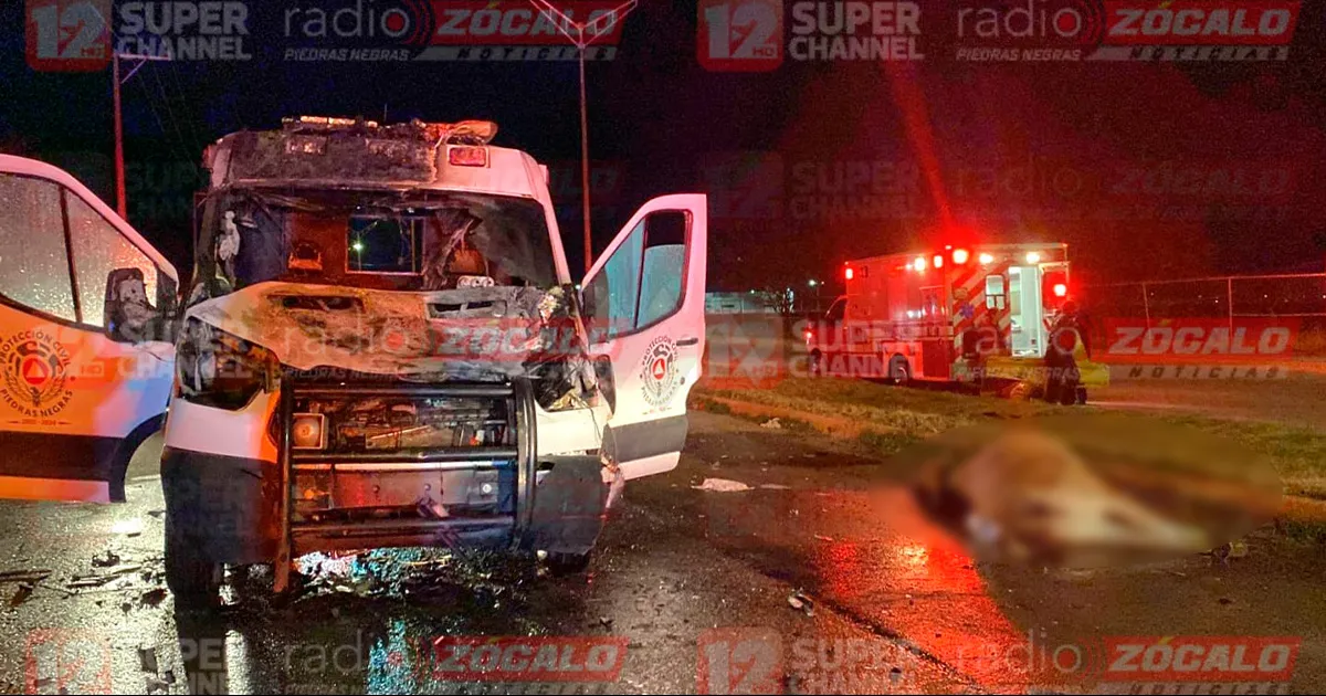 El accidente se presentó cerca de las 2 am de este lunes, y varias corporaciones llegaron a tomar conocimiento y atender a los colegas de emergencias.