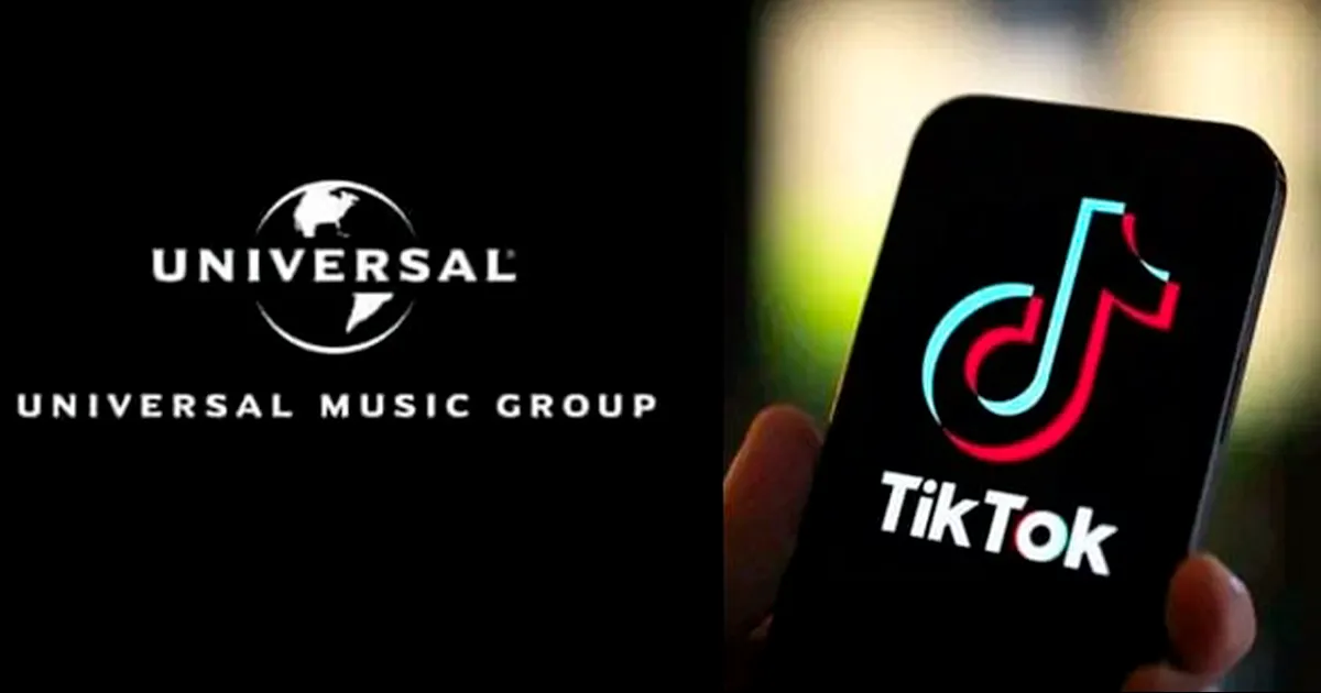 Universal Music retirará música de su talento de TikTok