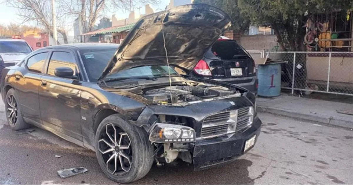 Se registra accidente en colonia Encinos de Acuña