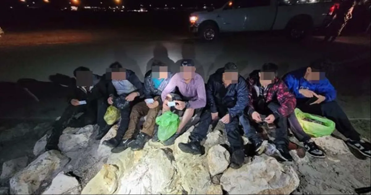 Detienen a 7 migrantes al cruzar por Shelby Park