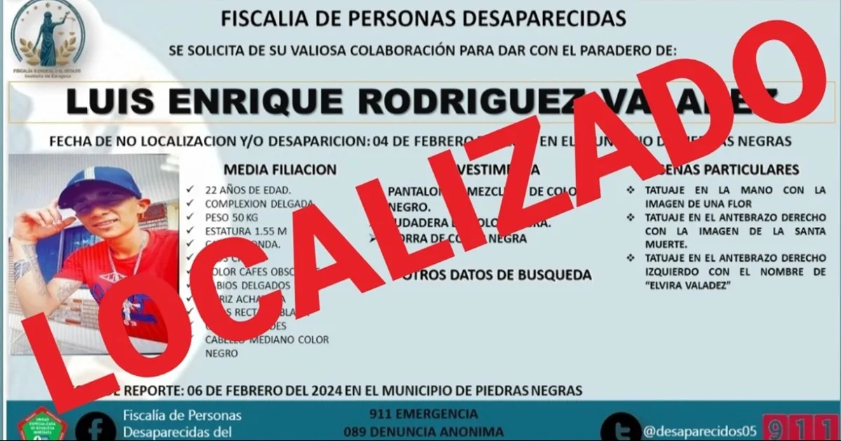 Identifican a joven encontrado en el río Bravo por pescadores