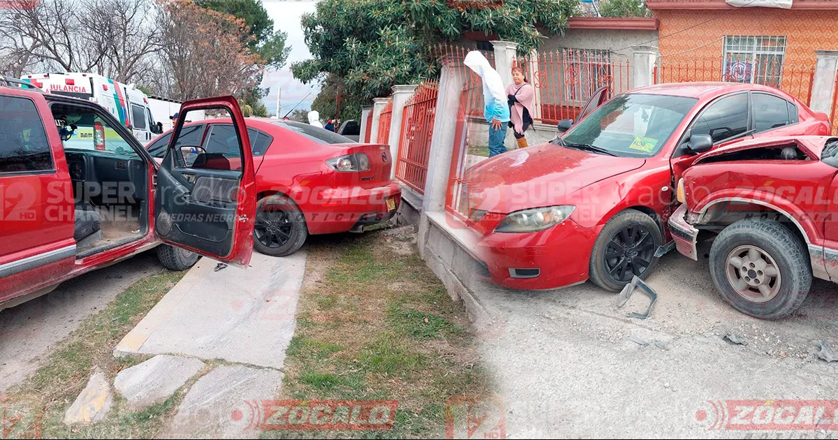 Omite alto y provoca accidente en Allende