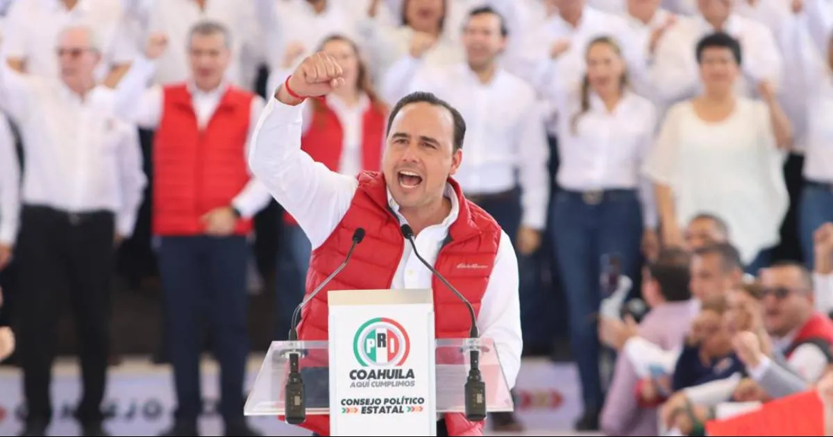 El Gobernador refrendó su compromiso con las y los coahuilenses, “aquí está la fuerza del partido, la gente del PRI Coahuila”