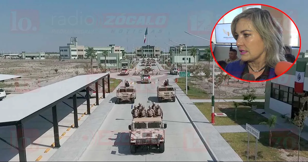 Reconoce alcaldesa confianza de Piedras Negras en el Ejército Mexicano y señala que trabajar de la mano fortalece la seguridad de Piedras Negras.