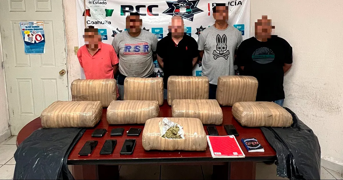 Decomisa 50 kilos de mariguana la policía estatal en Palaú
