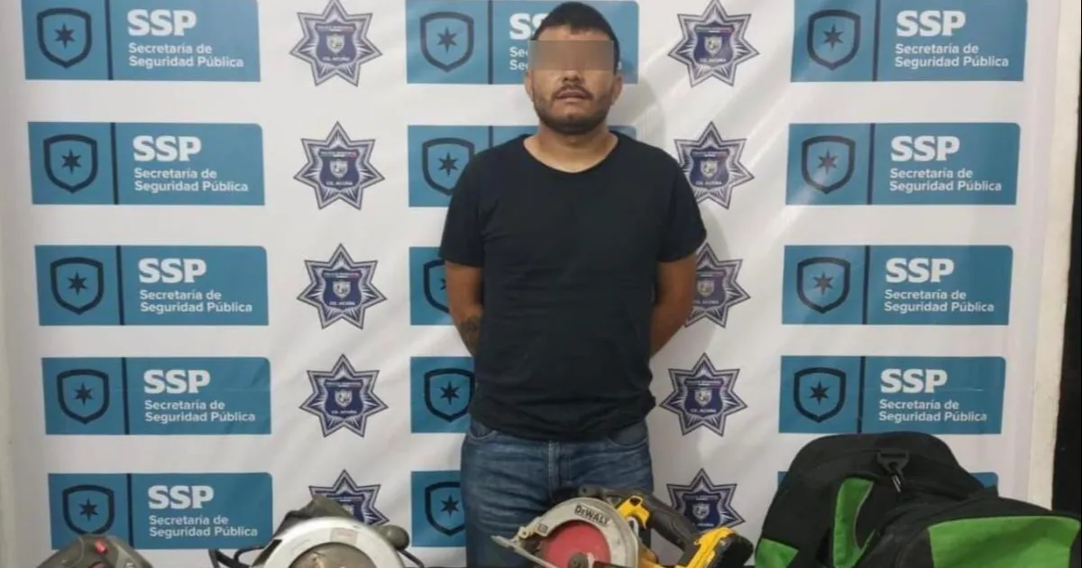 Quería “su primera chamba” con herramienta robada en Acuña