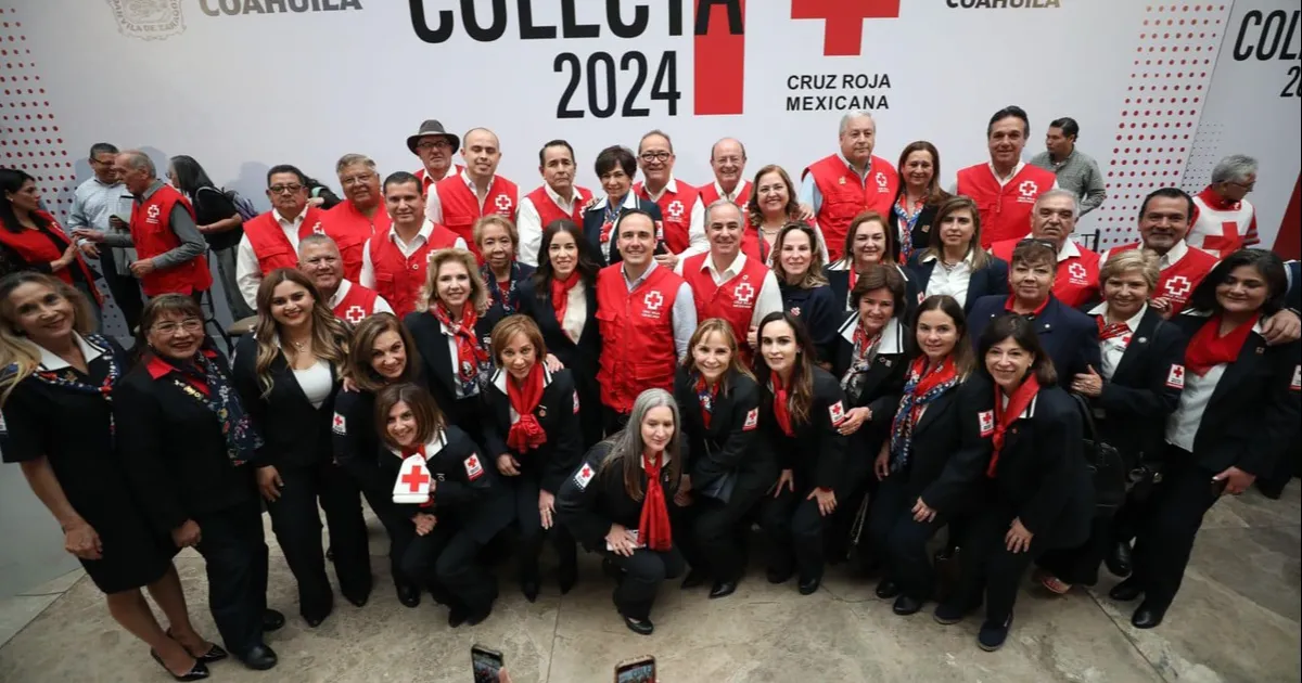 Cruz Roja Piedras Negras recibe aportación de recursos captados por cobro estatal de plaqueo