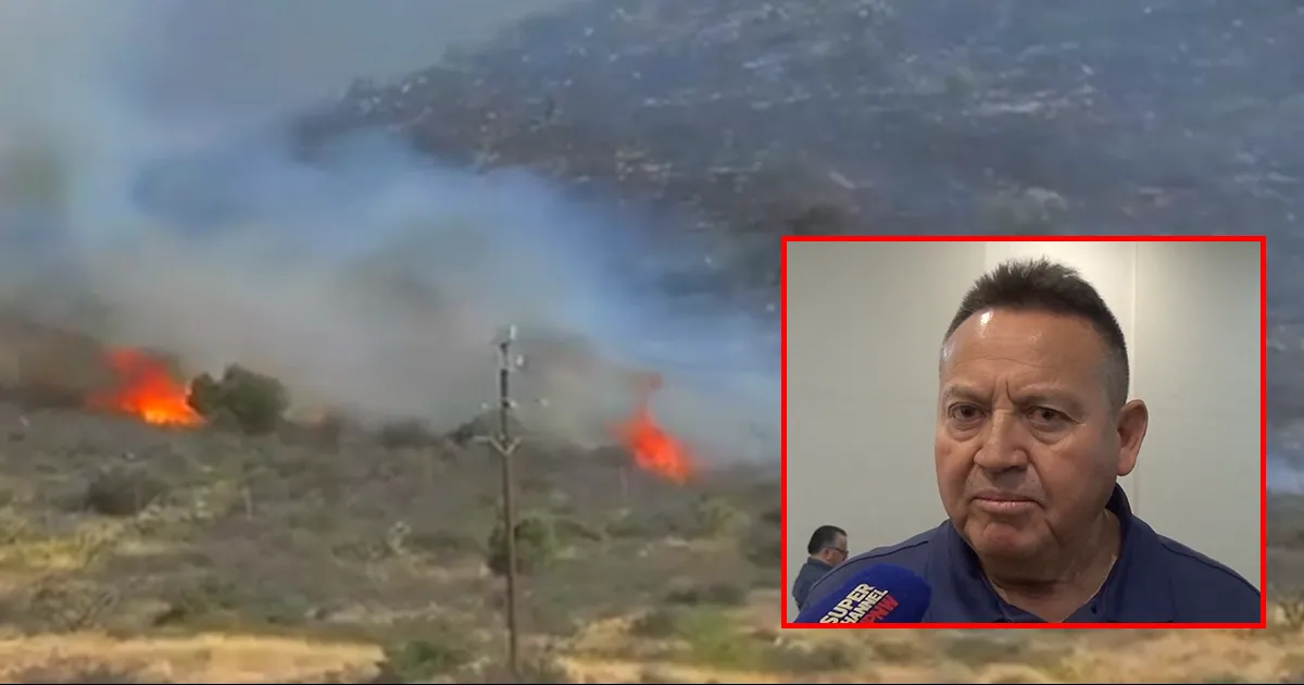 Alerta Protección Civil por condiciones propias para propagar incendios forestales