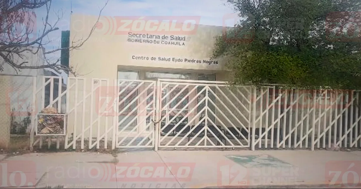 Se drogan y vandalizan en el Centro de Salud del Ejido Piedras Negras