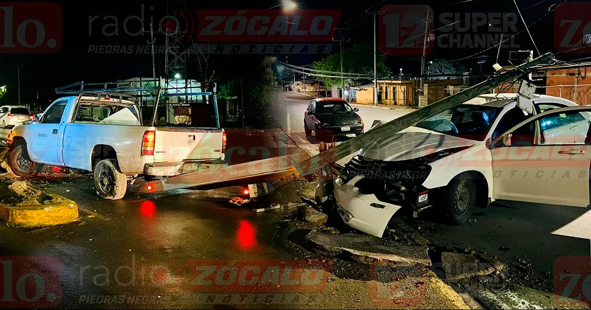 Se registran dos accidentes durante la noche del viernes