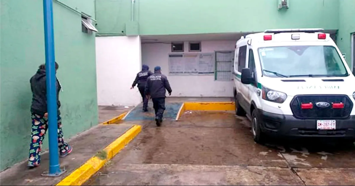 Menor termina en hospital al realizar reto con amigos en Múzquiz