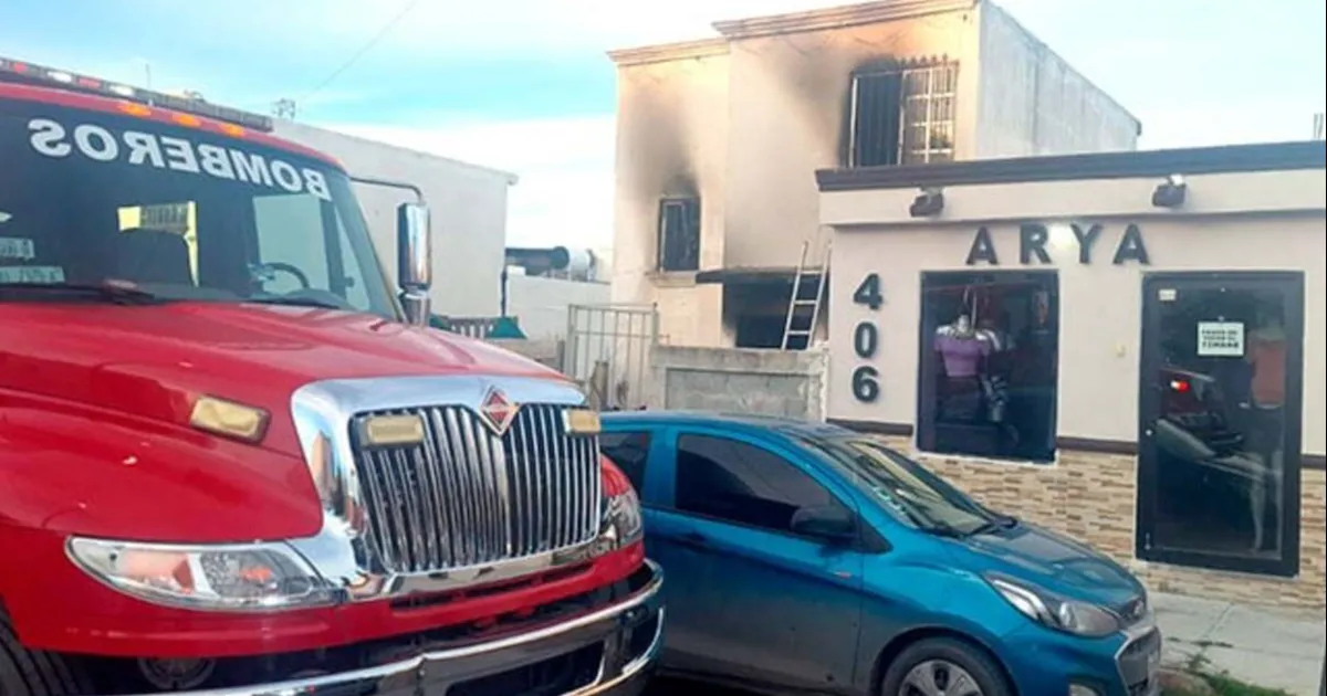 Se incendia domicilio en la colonia Acoros 2