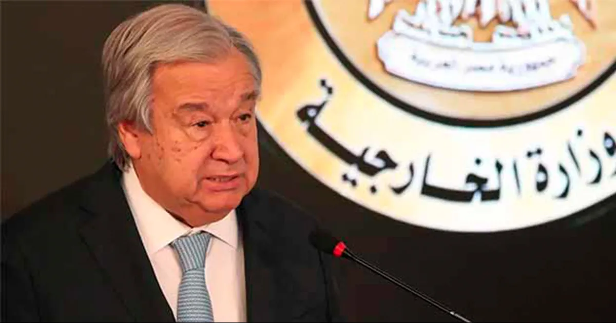 Guterres urge a Israel a eliminar obstáculos para la entrada de ayuda humanitaria a la Franja de Gaza