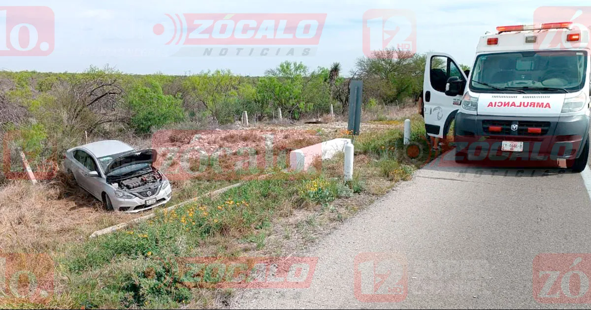 Se sale de la carretera familia a la altura de Zaragoza; iban a Monterrey