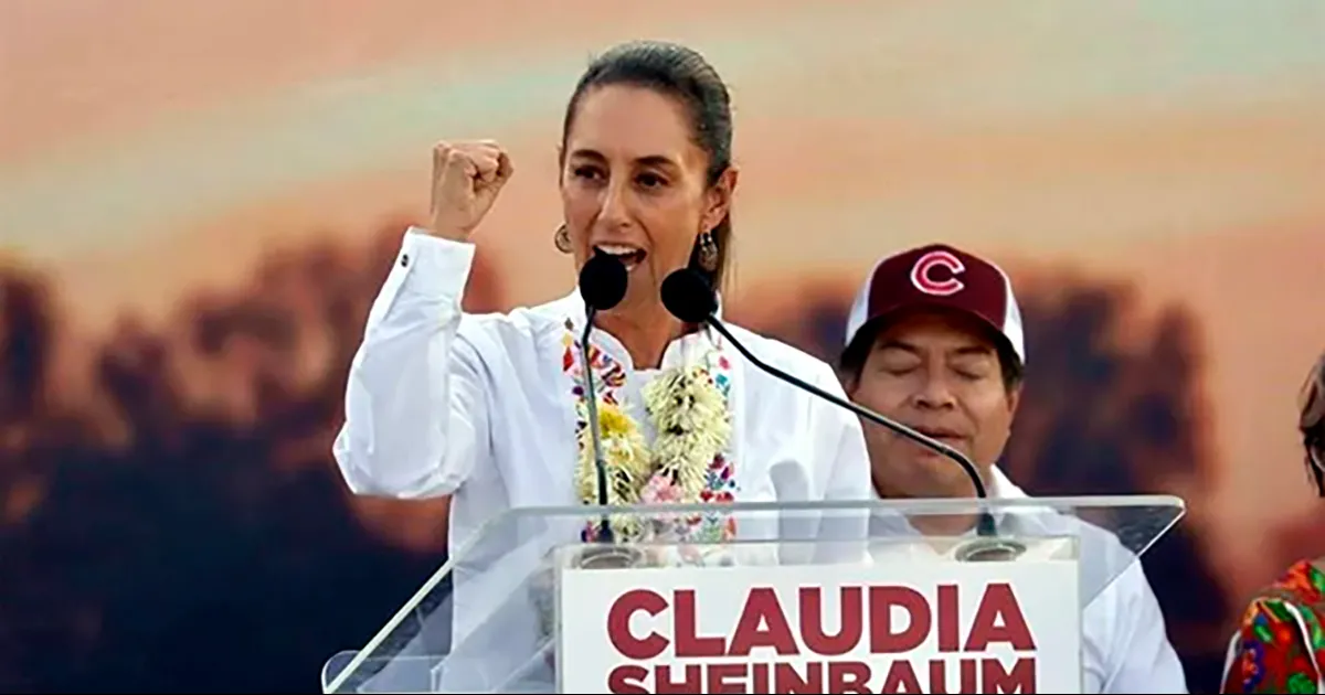 Claudia Sheinbaum, candidata presidencial de Morena, el Partido Verde y el PT, afirmó que está a favor de reducir la jornada laboral de 48 a 40 horas