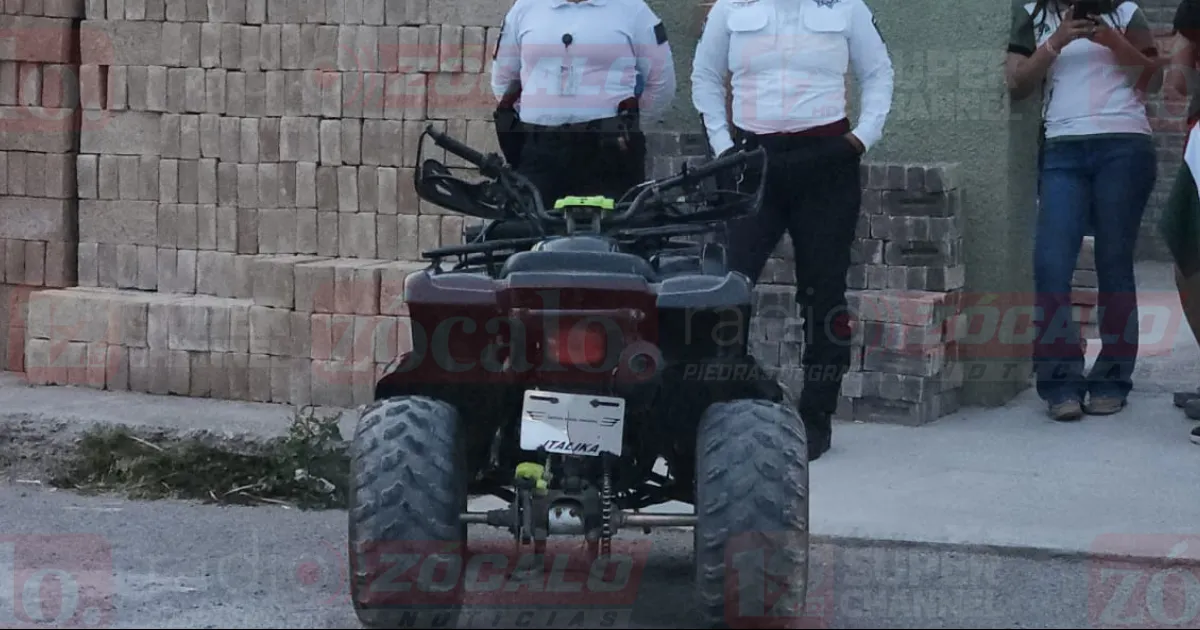 Fue atendido en el lugar debido a que no tuvo lesiones de gravedad