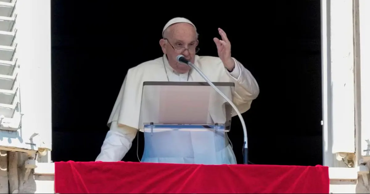 El papa Francisco lanza un "llamado urgente" contra la "espiral de violencia" tras el ataque de Irán contra Israel