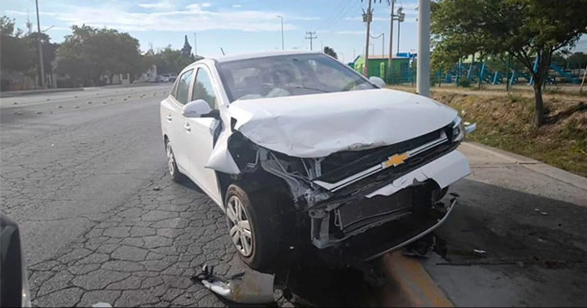 Se registra choque en Acuña; no hay lesionados