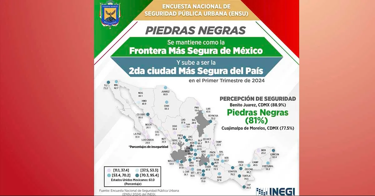 Segundo lugar nacional en seguridad, resultado del trabajo diario: Hermelo Castillón