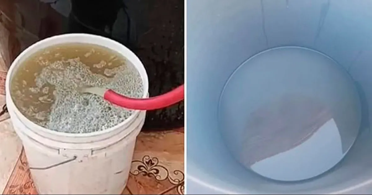 Sucia y apestosa, así describió la comunidad Sampetrina el líquido que sale de sus tuberías.