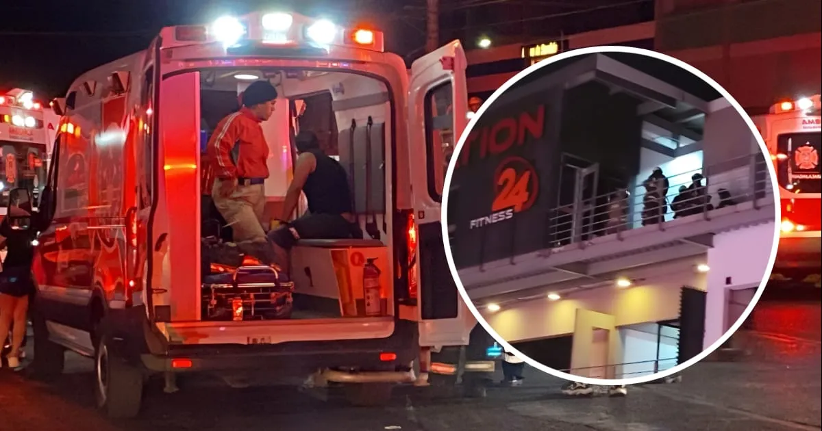 Incendian intencionalmente un gimnasio con personas adentro