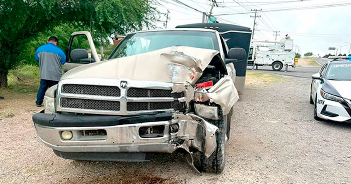 El accidente ocurrió sobre el bulevar Centenario al sur de la ciudad