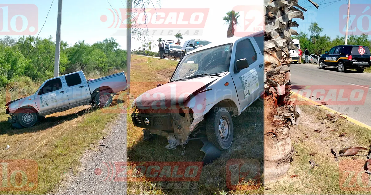 Recibió atención médica en el lugar por parte del personal de Protección Civil.