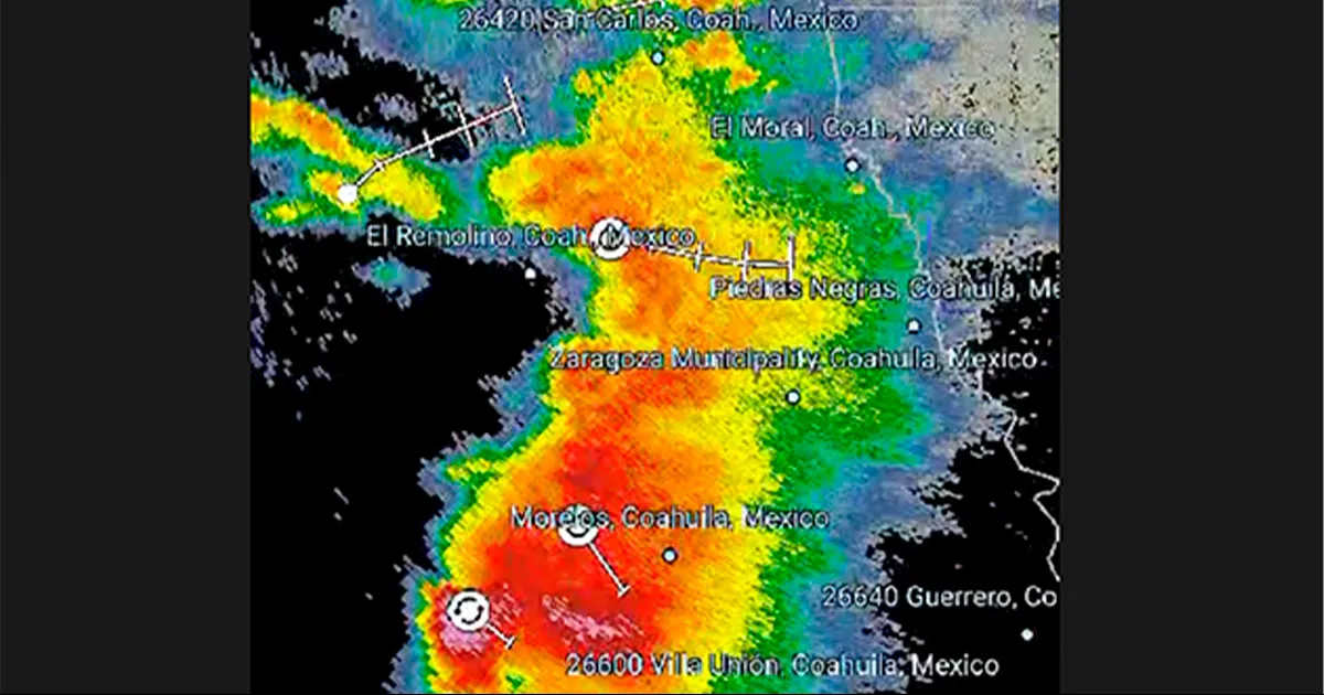 Protección Civil Municipal de Piedras Negras alertó a la población por la probable afectación en este municipio y los Cinco Manantiales