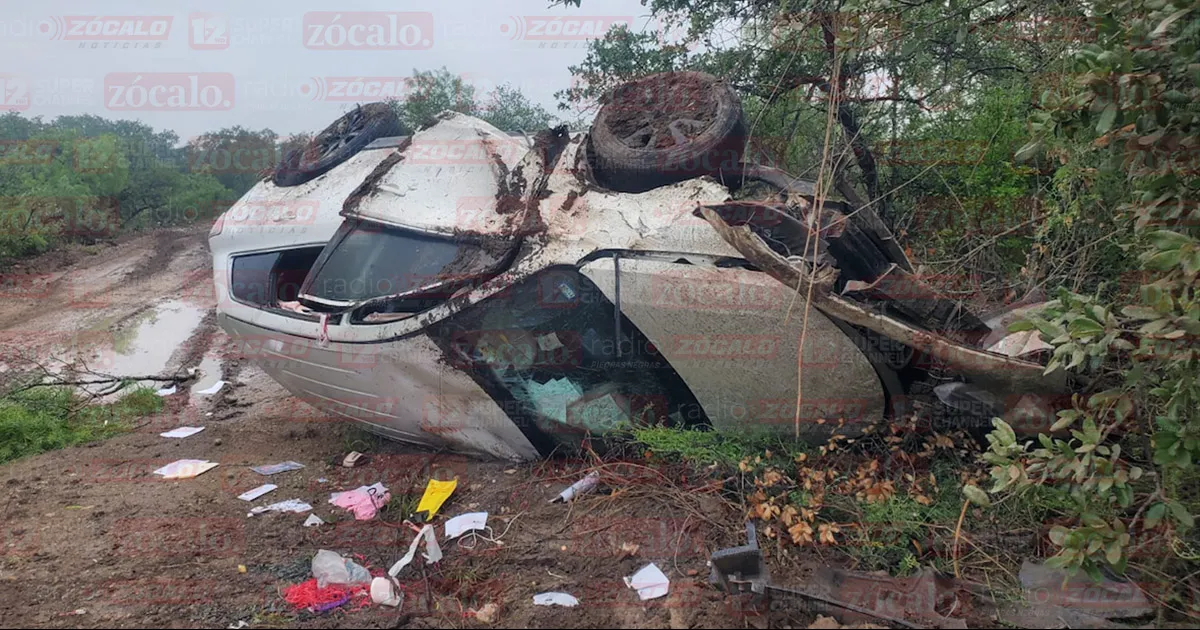 El percance ocurrió a la altura de la curva La Nogalera.