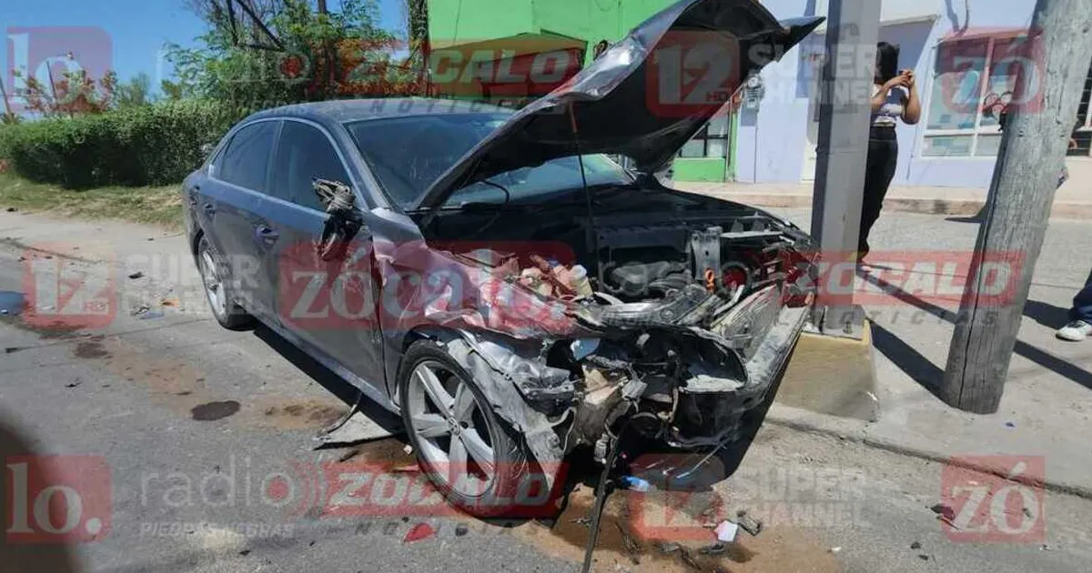 De nueva cuenta, la falta de precaución provocó un accidente vial sobre el libramiento Lázaro Cárdenas.