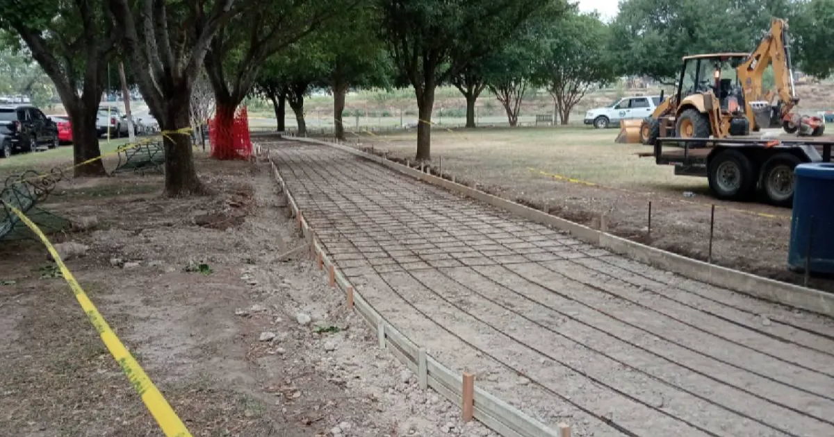 Reemplazarán el asfalto de toda la pista para caminar
