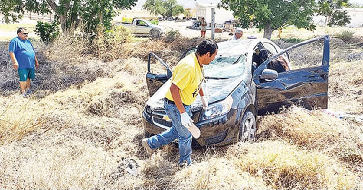 Se desconocen las causas del percance; auto quedó como pérdida total