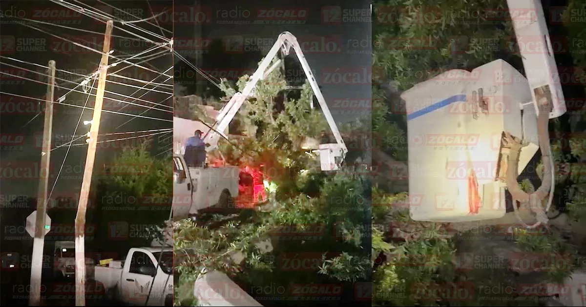 Tormenta dañó infraestructura como semáforos y luminarias durante la tarde del martes
