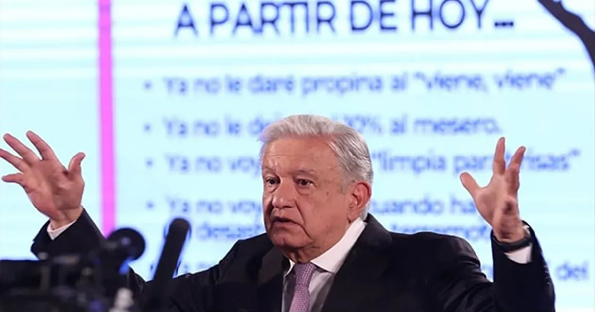 El presidente Andrés Manuel López Obrador llamó a la clase media a reflexionar y no albergar odio tras los resultados electorales
