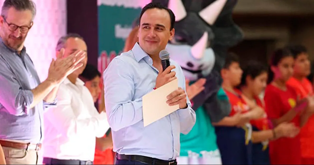 Manolo Jiménez da banderazo a Olimpiada Estatal del Deporte Escolar