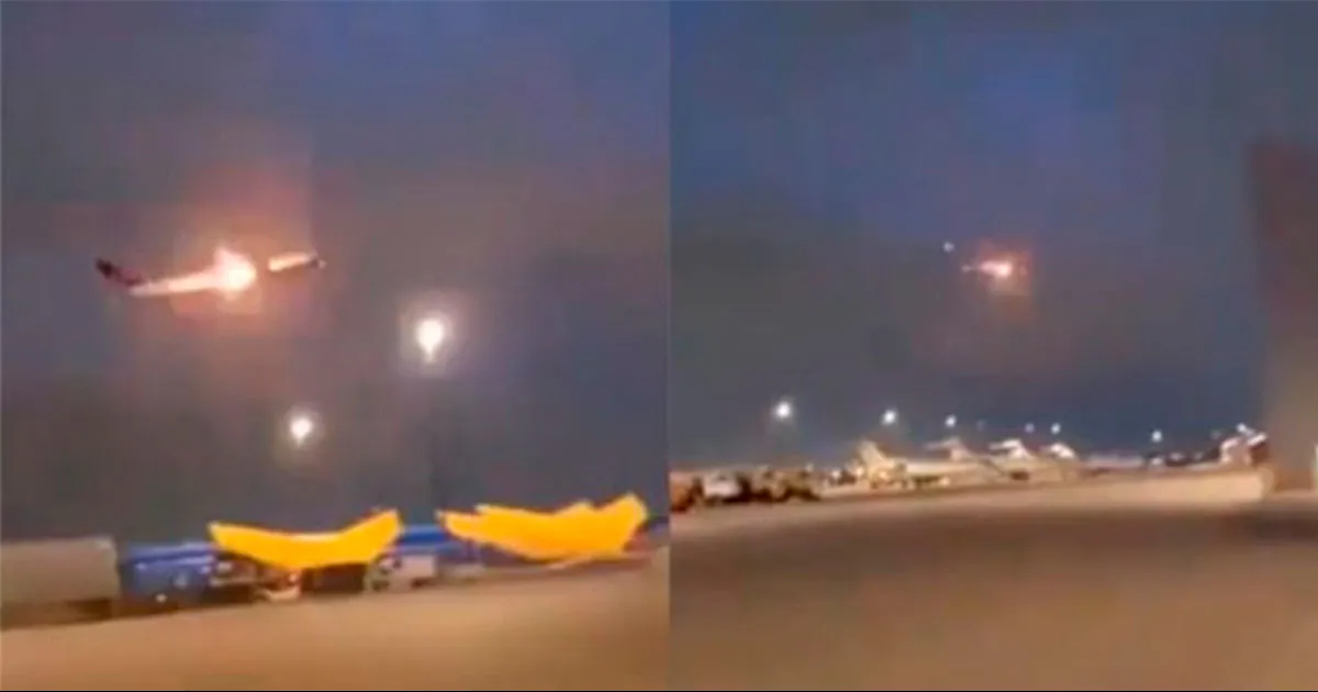 Avión con más de 300 pasajeros se incendia en pleno despegue en Canadá: alcanzó a aterrizar de emergencia