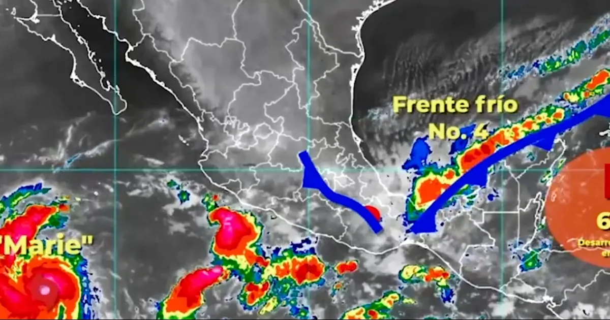 Disturbio meteorológico provocará temporal para la Región Norte