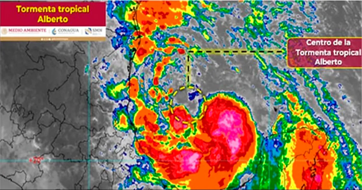 Amenaza con fuertes lluvias y vientos, tornados e inundaciones en México y la costa de Texas